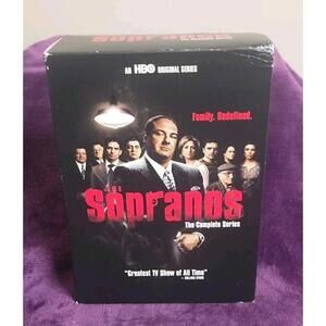 The Sopranos: The Complete Series (28-Disc) Mafia TV Crime Show Seasons 1-6
